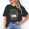You Had Me At Trigger Warning Dark Romance Skeleton Book Unisex T-Shirt