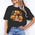 Turkey Reading Books Fall Thanksgiving Teacher Librarian Unisex T-Shirt Turkey Reading Books Fall Thanksgiving Teacher Librarian Unisex T-Shirt