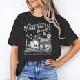Unapologetically Antisocial Book Club Meets Weekly Retro Unisex T-Shirt