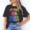 My Wife Is My Favorite Author Book Writer Writing Husband Unisex T-Shirt My Wife Is My Favorite Author Book Writer Writing Husband Unisex T-Shirt