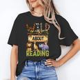Wild About Reading Reading Books And Bookworm Library Day Unisex T-Shirt