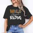 WILD ABOUT READING Reading Books Bookworm Library Day Unisex T-Shirt