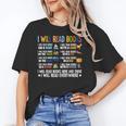 I Will Read Books On A Boat Fun Reading Lover Unisex T-Shirt