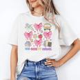 100 Days Of School Coquette Bow School Bus Pencil Books Unisex T-Shirt 100 Days Of School Coquette Bow School Bus Pencil Books Unisex T-Shirt