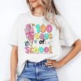 100th Day Of School Teacher Books 100 Days Of School Women Unisex T-Shirt 100th Day Of School Teacher Books 100 Days Of School Women Unisex T-Shirt