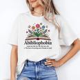 Abibliophobia Noun The Fear Of Running Out Of Books To Read Unisex T-Shirt Abibliophobia Noun The Fear Of Running Out Of Books To Read Unisex T-Shirt