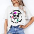 Antisocial Pit Bull Mom Pittie Introvert Dog Lover Pit Bull Unisex T-Shirt