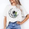 Astronaut Reading Book To Alien Moon Space Astronomy Unisex T-Shirt Astronaut Reading Book To Alien Moon Space Astronomy Unisex T-Shirt