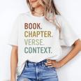 Book Chapter Verse Christian Bible Reformed Theology Unisex T-Shirt Book Chapter Verse Christian Bible Reformed Theology Unisex T-Shirt