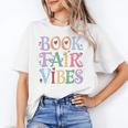 Book Fair Vibes Groovy Retro Reading Unisex T-Shirt Book Fair Vibes Groovy Retro Reading Unisex T-Shirt