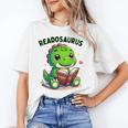 Book Lover Reading Dinosaur Readosaurus Library Unisex T-Shirt Book Lover Reading Dinosaur Readosaurus Library Unisex T-Shirt