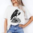 Book Raven Vintage Dark Academia Literature Reading Unisex T-Shirt Book Raven Vintage Dark Academia Literature Reading Unisex T-Shirt