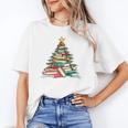 All Booked For Christmas Book Christmas Tree Lights Xmas Unisex T-Shirt All Booked For Christmas Book Christmas Tree Lights Xmas Unisex T-Shirt
