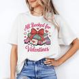 All Booked For Valentines Book Lover Teachers Unisex T-Shirt