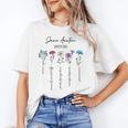 Bookish Feminist Jane Austen Fan Jane Austen Flower Books Unisex T-Shirt