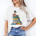 Books Abstract Artist Women Art Painting Books Unisex T-Shirt Books Abstract Artist Women Art Painting Books Unisex T-Shirt
