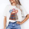 Books Fireworks 4th Of July Bookworm Patriotic Reader Unisex T-Shirt Books Fireworks 4th Of July Bookworm Patriotic Reader Unisex T-Shirt