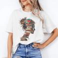 Books Lover Women Art Colorful Drawing Graphic Books Unisex T-Shirt Books Lover Women Art Colorful Drawing Graphic Books Unisex T-Shirt