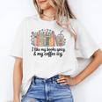 I Like My Books Spicy & My Coffee Icy Lover Bookworm Unisex T-Shirt