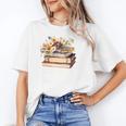 Booktrovert Vintage Wildflowers Books For Book Lovers Unisex T-Shirt