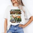 Bookworm If It Involves Books And Tea Lover Reading Premium Tri-Blend Unisex T-Shirt