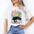 Cat Meme I Like Cats And Books And Maybe Three People Unisex T-Shirt