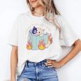 Cat Reading a Romance BookI Like My Books Extra Spicy Unisex T-Shirt Cat Reading a Romance BookI Like My Books Extra Spicy Unisex T-Shirt