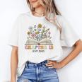 Chapter 12 Years Old 12th Birthday Wildflower Book Lover Unisex T-Shirt