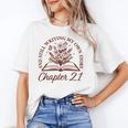 Chapter 21 Book Readers Flower Lovers 21st Birthday Girls Unisex T-Shirt
