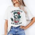 I Like My Coffee ICY & My Books Spicy For Book Lovers Unisex T-Shirt I Like My Coffee ICY & My Books Spicy For Book Lovers Unisex T-Shirt