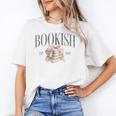 Coquette Bow Book Lover Bookish Coquette Aesthetic Reading Unisex T-Shirt