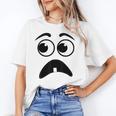 Creepy Face Carrot Halloween Book Character Costume Unisex T-Shirt Creepy Face Carrot Halloween Book Character Costume Unisex T-Shirt