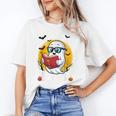 Cute Ghost Reading Book Retro Halloween Librarian Unisex T-Shirt Cute Ghost Reading Book Retro Halloween Librarian Unisex T-Shirt