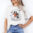 Cute Halloween Ghost Reading Book Unisex T-Shirt Cute Halloween Ghost Reading Book Unisex T-Shirt