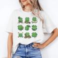 Cute Shamrock Reading St Patricks Day Teacher Book Lovers Unisex T-Shirt Cute Shamrock Reading St Patricks Day Teacher Book Lovers Unisex T-Shirt
