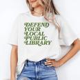 Defend Your Local Public Library For Book Lovers Unisex T-Shirt