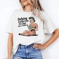 Defying Censorship One Page At a Time Read Banned Books Unisex T-Shirt Defying Censorship One Page At a Time Read Banned Books Unisex T-Shirt
