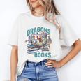 Easily Distracted By Dragons And Books Bookworm Unisex T-Shirt