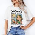 Emotionally Attached To Fictional Characters Just More Books Unisex T-Shirt Emotionally Attached To Fictional Characters Just More Books Unisex T-Shirt