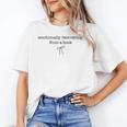 Emotionally Recovering From a Book Subtle Book Lover Unisex T-Shirt