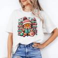 Gingerbread Reading Book Lovers Christmas Bookworm Librarian Premium Unisex T-Shirt Gingerbread Reading Book Lovers Christmas Bookworm Librarian Premium Unisex T-Shirt