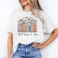 God Says I Am Floral Book Cute Christian Girl Teen Religious Unisex T-Shirt