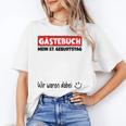 Guest Book Wir Waren Dabei Mein 57 Geburtstag German Unisex T-Shirt Guest Book Wir Waren Dabei Mein 57 Geburtstag German Unisex T-Shirt
