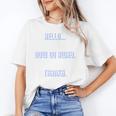 Hello Now Go Away Thanks Joke Introvert Attire Unisex T-Shirt