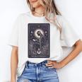 High Priestess Tarot Art Celestial Mystic Book Lover Unisex T-Shirt