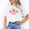 Horny Bull Romance Reader Shirt Spicy Books Bull Pun Unisex T-Shirt