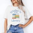 I'd Rather Be At The Library Book Lover Loves Books Unisex T-Shirt I'd Rather Be At The Library Book Lover Loves Books Unisex T-Shirt
