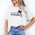 I'd Rather Be Reading Book Lover Bookworm Reading Unisex T-Shirt I'd Rather Be Reading Book Lover Bookworm Reading Unisex T-Shirt