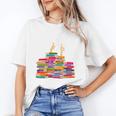 I'm Fine Reading Books Reader Book Lover Librarian Unisex T-Shirt