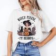 I'm Reading Halloween Witch Book Lover Unisex T-Shirt